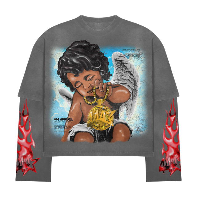 baby angel shirt (red flame)