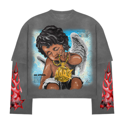 baby angel shirt (red flame)